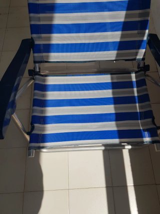 Silla de playa plegable