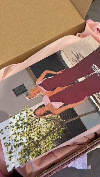 Vestido rosa elegante