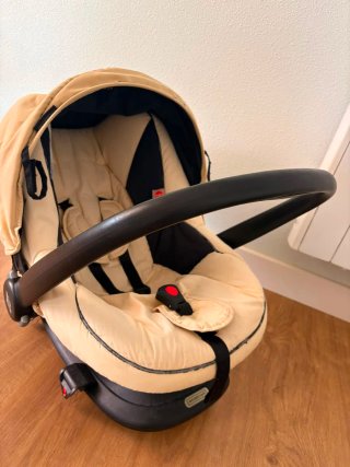 Carrito Bebé BEBECAR Ipop + Silla + Silla Coche
