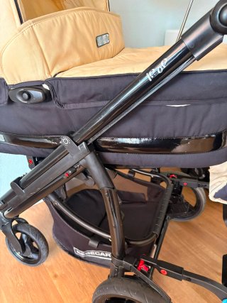 Carrito Bebé BEBECAR Ipop + Silla + Silla Coche
