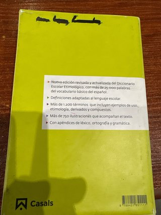 Diccionario Escolar Etimológico