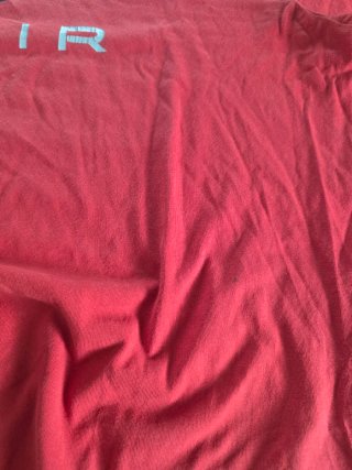 T-Shirt Nike Air Rossa Vintage Y2K L