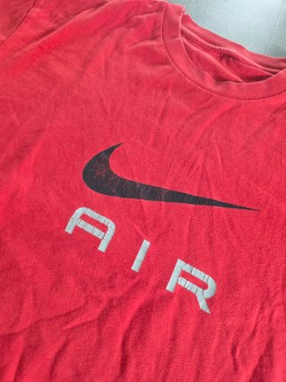 T-Shirt Nike Air Rossa Vintage Y2K L