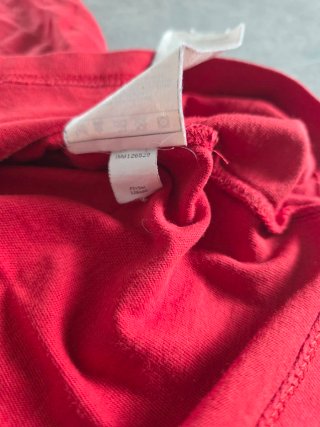 T-Shirt Nike Air Rossa Vintage Y2K L