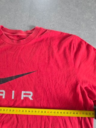 T-Shirt Nike Air Rossa Vintage Y2K L