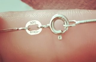 Cadena Oro 9k con Tanzanita Natural