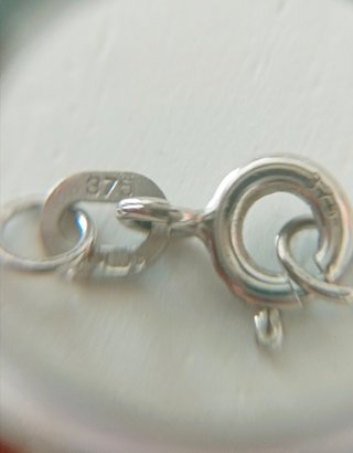 Cadena Oro 9k con Tanzanita Natural