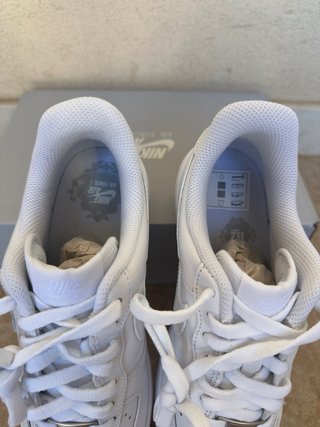 Nike Air Force 1 triple white tg 38