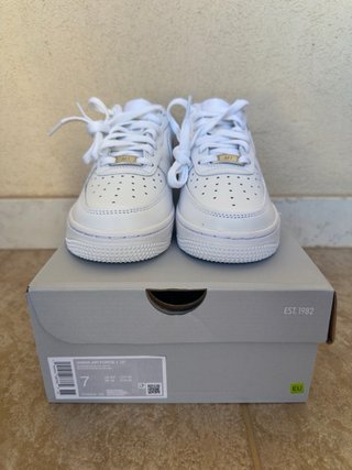 Nike Air Force 1 triple white tg 38