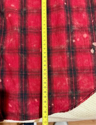 Camisa Desigual cuadros roja y negra