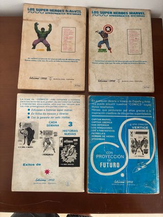 Lote Comics marvel ediciones vértice