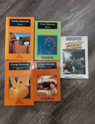 Lote libros Charles Bukowski