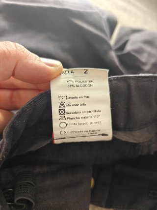 Pack 2 pantalones largos divino maestro