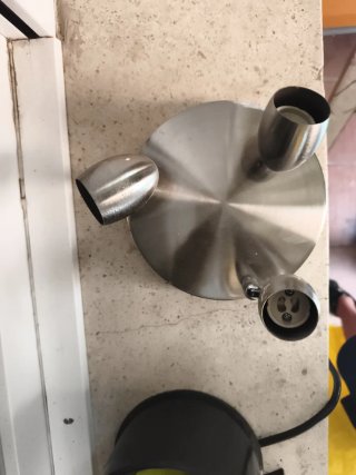 Lámpara de techo moderna 3 focos