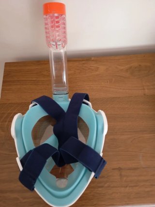 Máscara Snorkel Facial Crivit Talla L