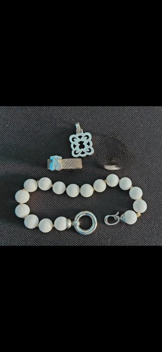 Conjunto Joyas Tous y collar lotus