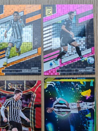 Lotto Carte Juventus Numerate e Rookie