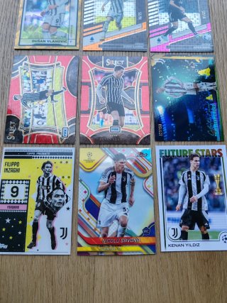Lotto Carte Juventus Numerate e Rookie