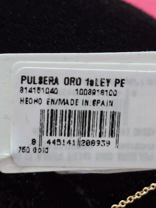 Pulsera Tous mom oro y perla