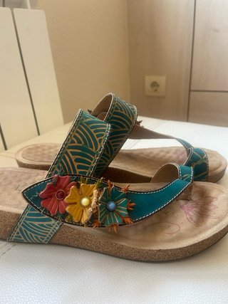 Sandalias Laura Vita Flores