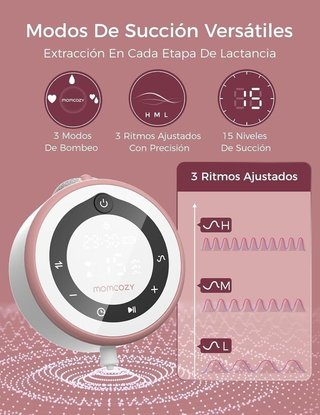 Sacaleches eléctrico Momcozy V1 Pro NUEVO