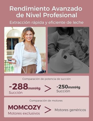 Sacaleches eléctrico Momcozy V1 Pro NUEVO