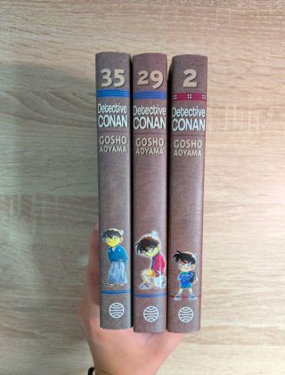 Manga Detective Conan, volúmenes sueltos;2,29 y 35