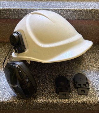 Casco seguridad con orejeras auditivas Wurth