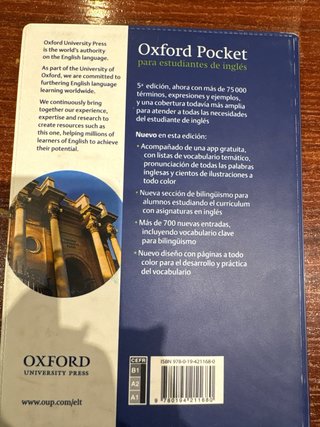 Diccionario Oxford Pocket