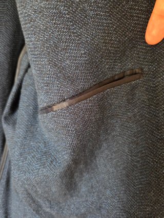 Giacca Gutteridge Jersey Cotone Blu