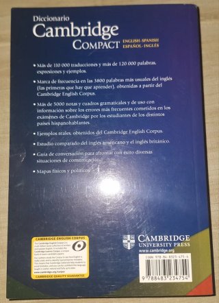 Diccionario Cambridge Español/inglés