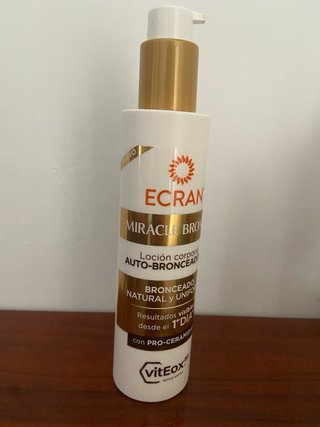 Loción Bronceadora ECRAN Miracle Bronce