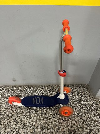 Patinete infantil 3 ruedas con luces