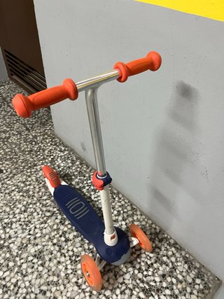 Patinete infantil 3 ruedas con luces