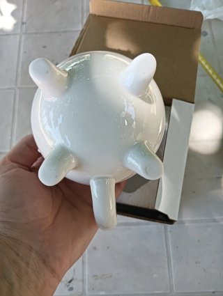 Tazza Maga Bianca con luna e stelle