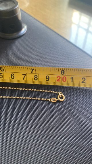 Cadena Oro 18k 40cm