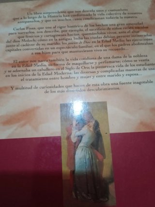 Usos y costumbres en la historia Carlos Fisas