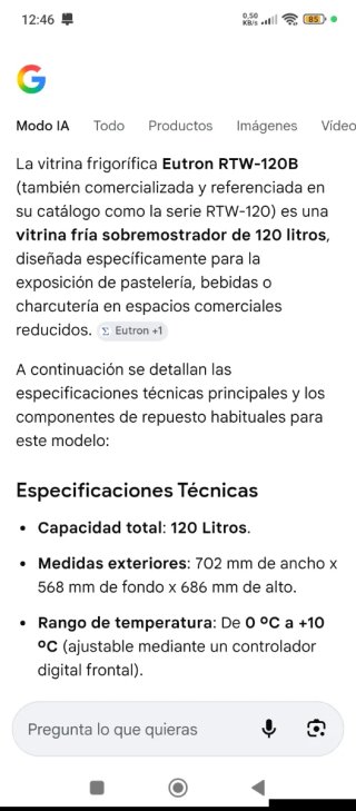 Maquina pastelera sobremesa