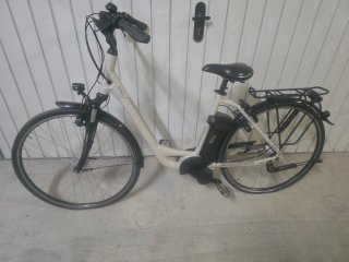 Bicicleta Eléctrica germania Kalkhoff Beige