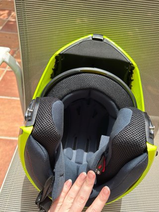 Casco Moto Axxis XS Amarillo Neón