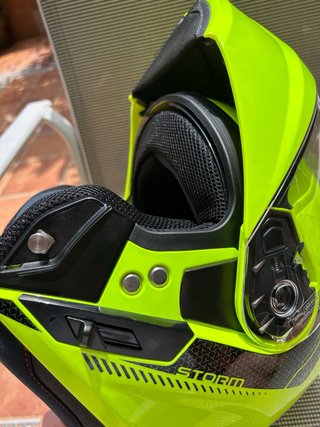 Casco Moto Axxis XS Amarillo Neón