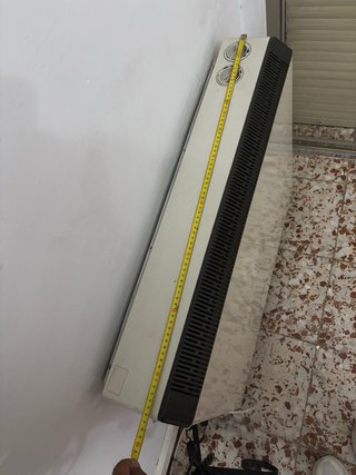 Acumulador de calor eléctrico blanco y negro