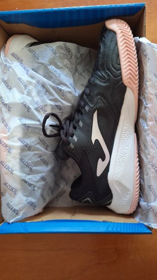 Tenis Joma Mujer Padel Negro Rosa