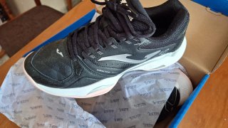 Tenis Joma Mujer Padel Negro Rosa