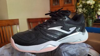 Tenis Joma Mujer Padel Negro Rosa