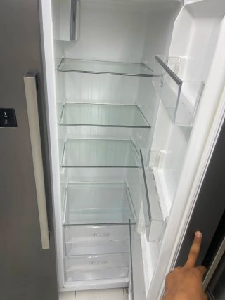 Nevera Americana combi BeKo gris 6 mess garantía