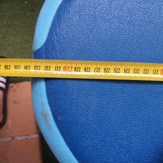 Tabla de surf azul para principiantes
