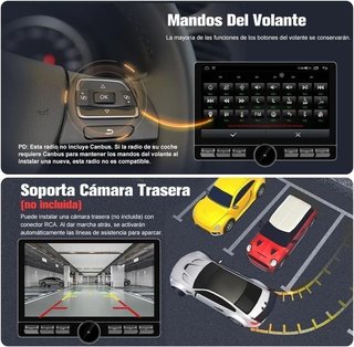 Radio Coche Android 2/32 Pantalla 10.6 NUEVA