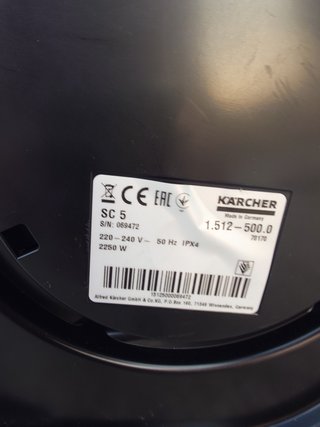 Limpiadora a vapor Karcher SC5.