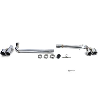 TUBOS DE ESCAPE PARA BMW E90 E91 05-12 PACK M DOBLE AMBOS LADOS
